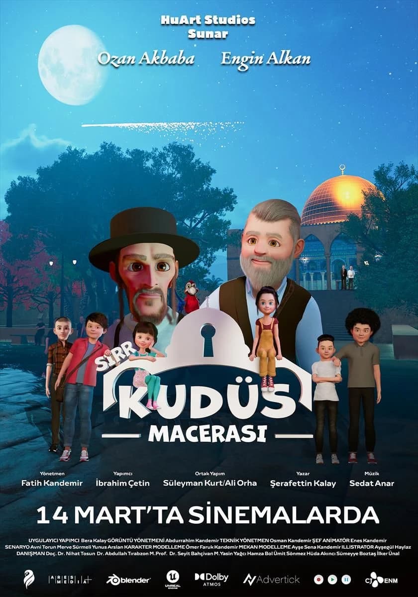 Sırr: Bir Kudüs Macerası sinema afişi
