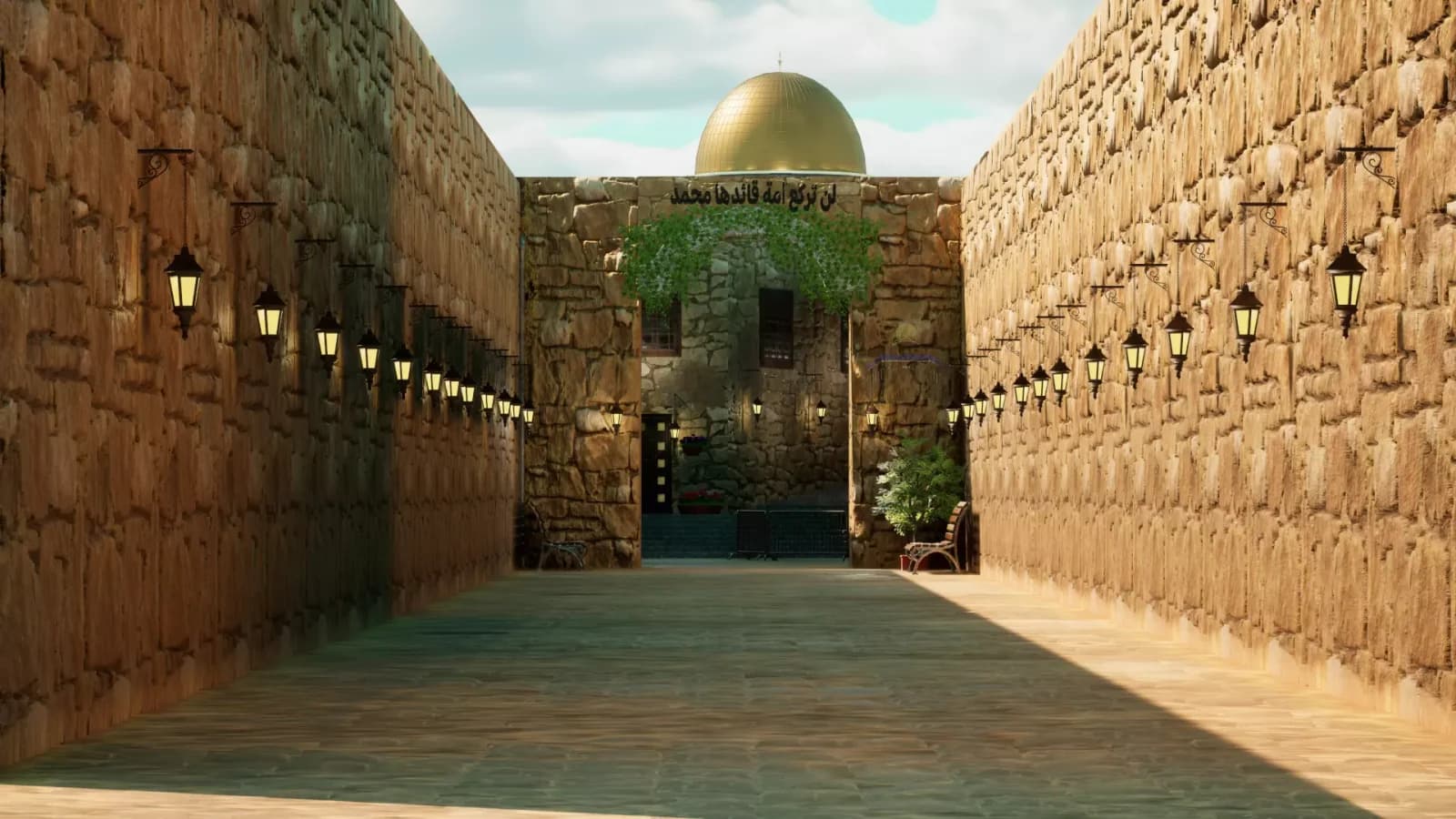 Filmden bir mekân: Kudüs sokağı ve Kubbetü's-Sahra